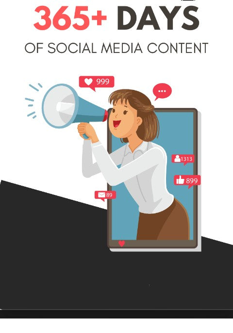 365 Day Social Media Content Planner And Calendar