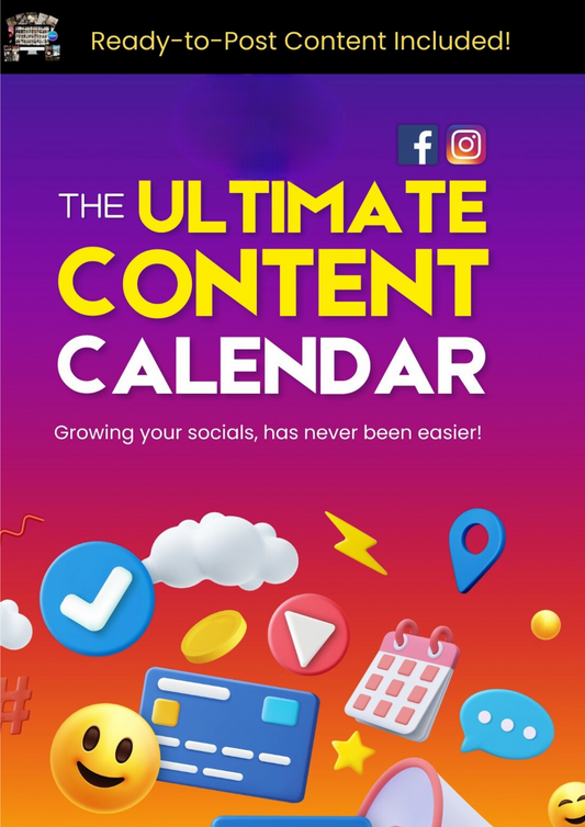 The Ultimate Content Calendar  Includes Ready To Post Content